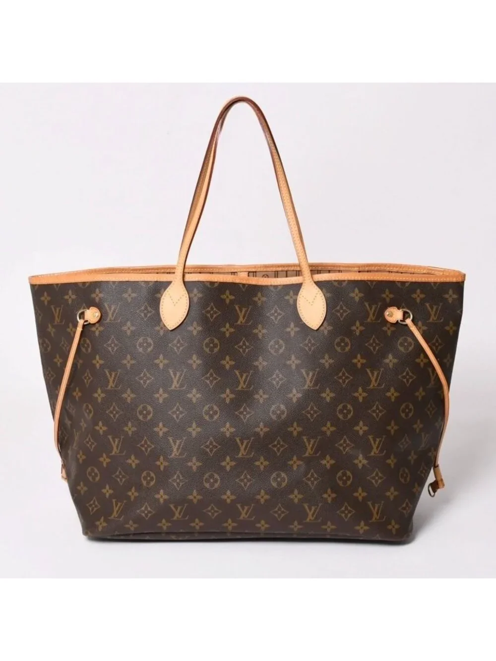 Louis Vuitton Neverfull GM Tote Bag Monogram Canvas Brown